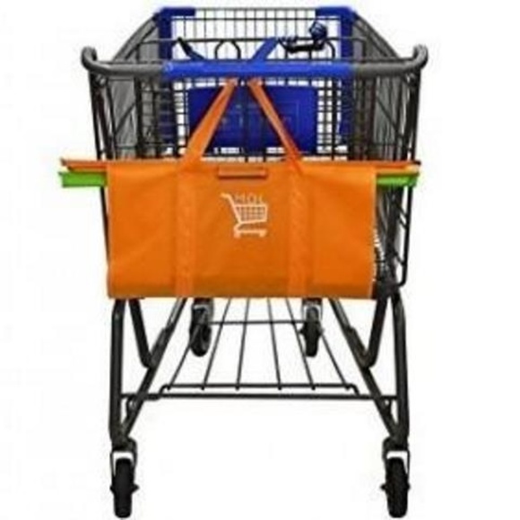 WhozzEco Shopping Cart Bags, Set of 4 - Picture 2 of 4